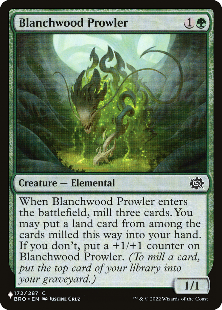 Blanchwood Prowler [The List Reprints] | Good Games Adelaide SA