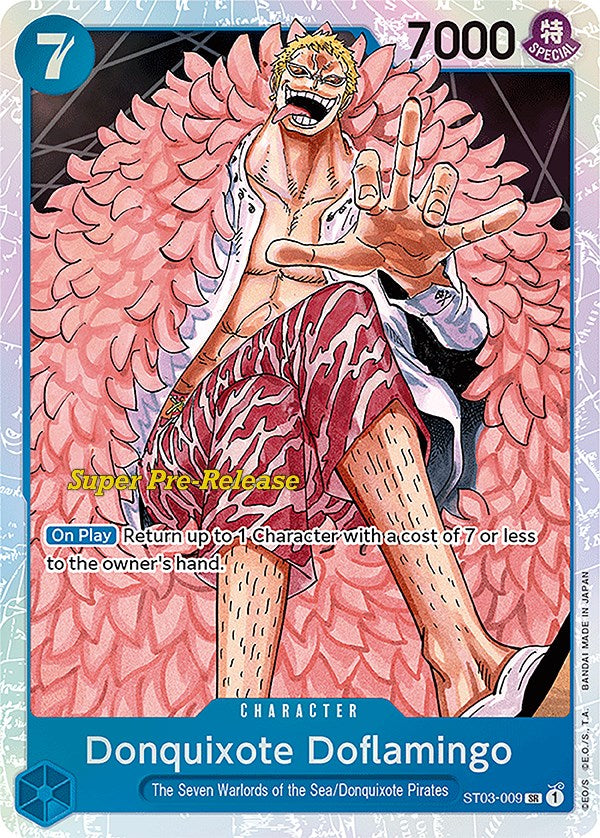 Donquixote Doflamingo [Super Pre-Release Starter Deck: The Seven Warlords of the Sea] | Good Games Adelaide SA