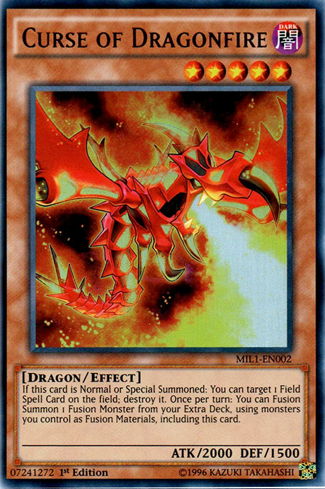 Curse of Dragonfire [MIL1-EN002] Ultra Rare | Good Games Adelaide SA