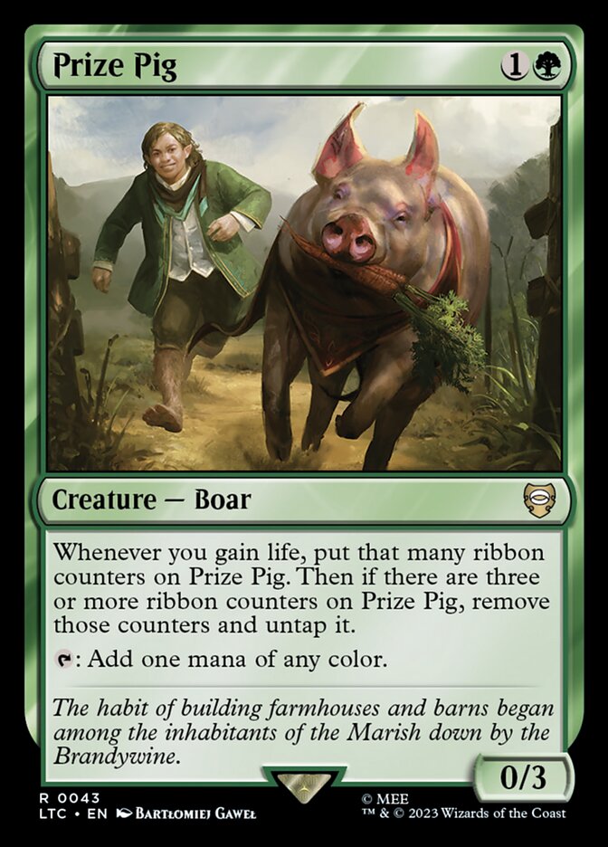 Prize Pig 43 (Commander: The Lord of the Rings: Tales of Middle-earth)  | Good Games Adelaide SA