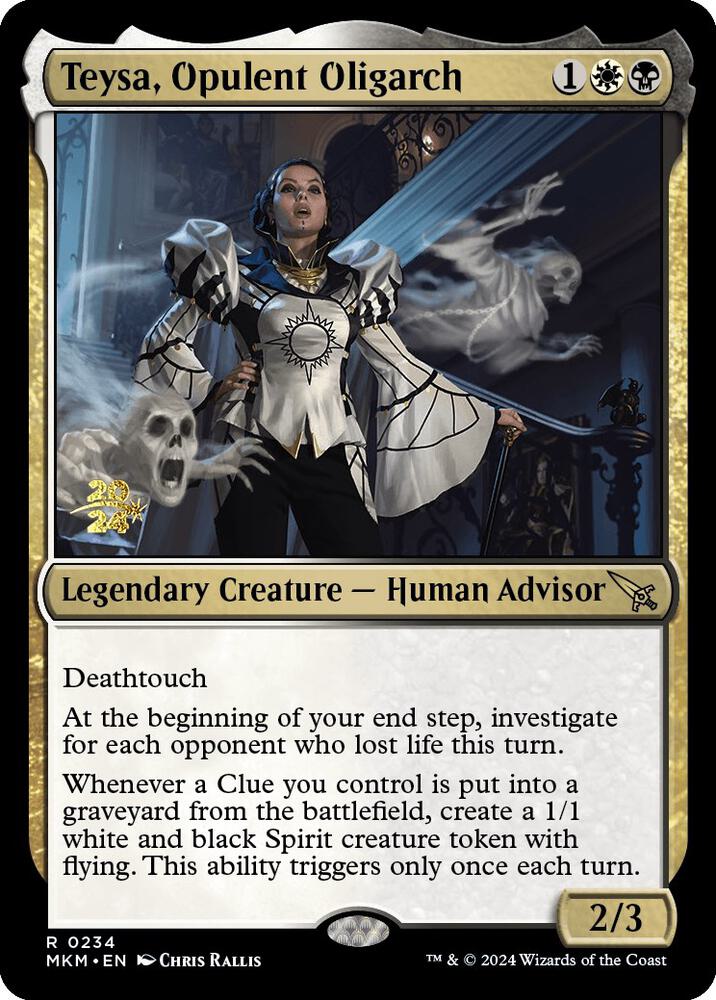 Teysa Opulent Oligarch 234 (Prerelease Cards)  - Foil | Good Games Adelaide SA