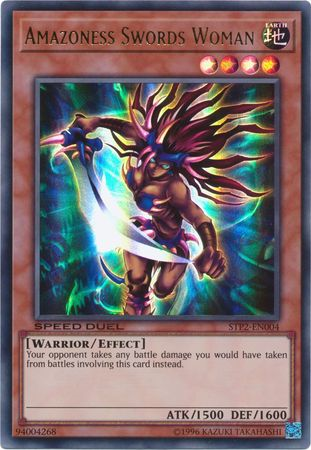 Amazoness Swords Woman [STP2-EN004] Ultra Rare | Good Games Adelaide SA