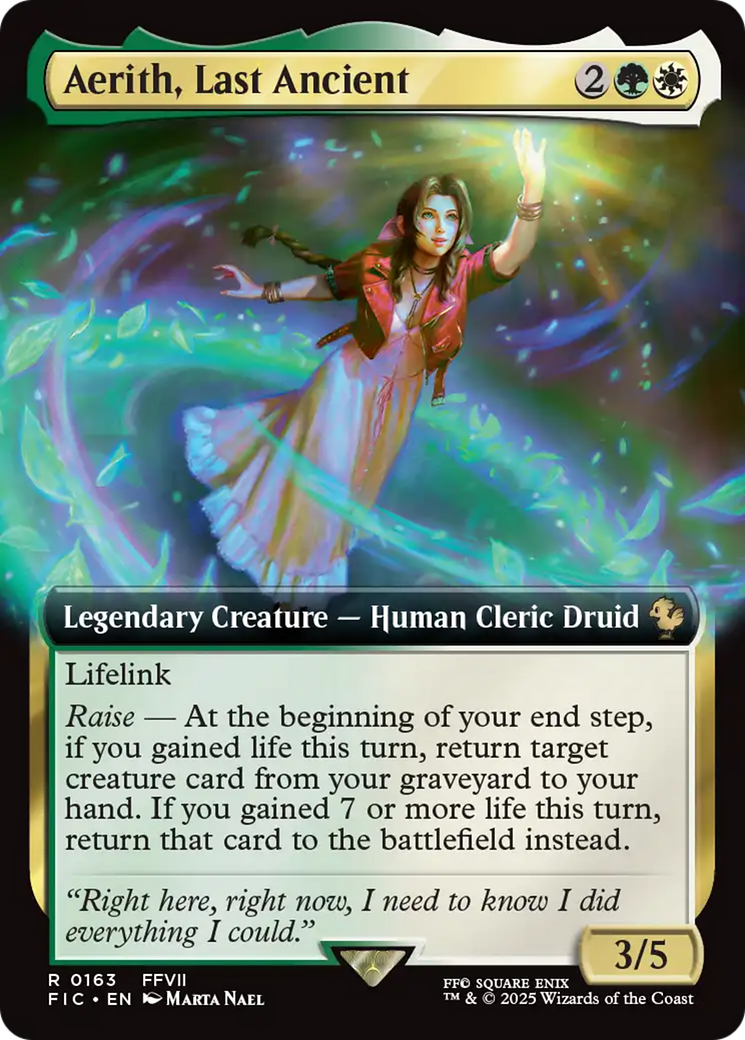 Aerith, Last Ancient (Extended Art) [FINAL FANTASY Commander] | Good Games Adelaide SA