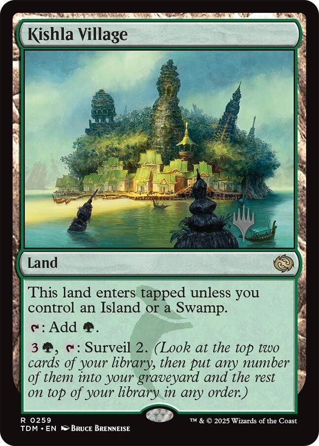 Kishla Village 259 (Promo Pack: Tarkir: Dragonstorm)  - Foil | Good Games Adelaide SA