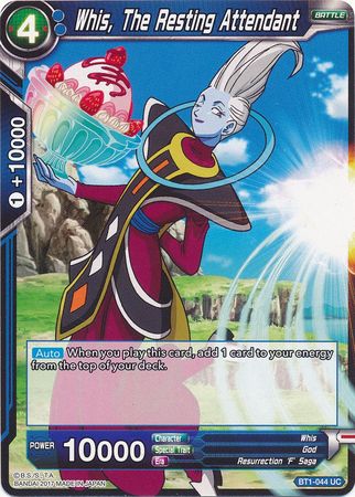 Whis, The Resting Attendant [BT1-044] | Good Games Adelaide SA