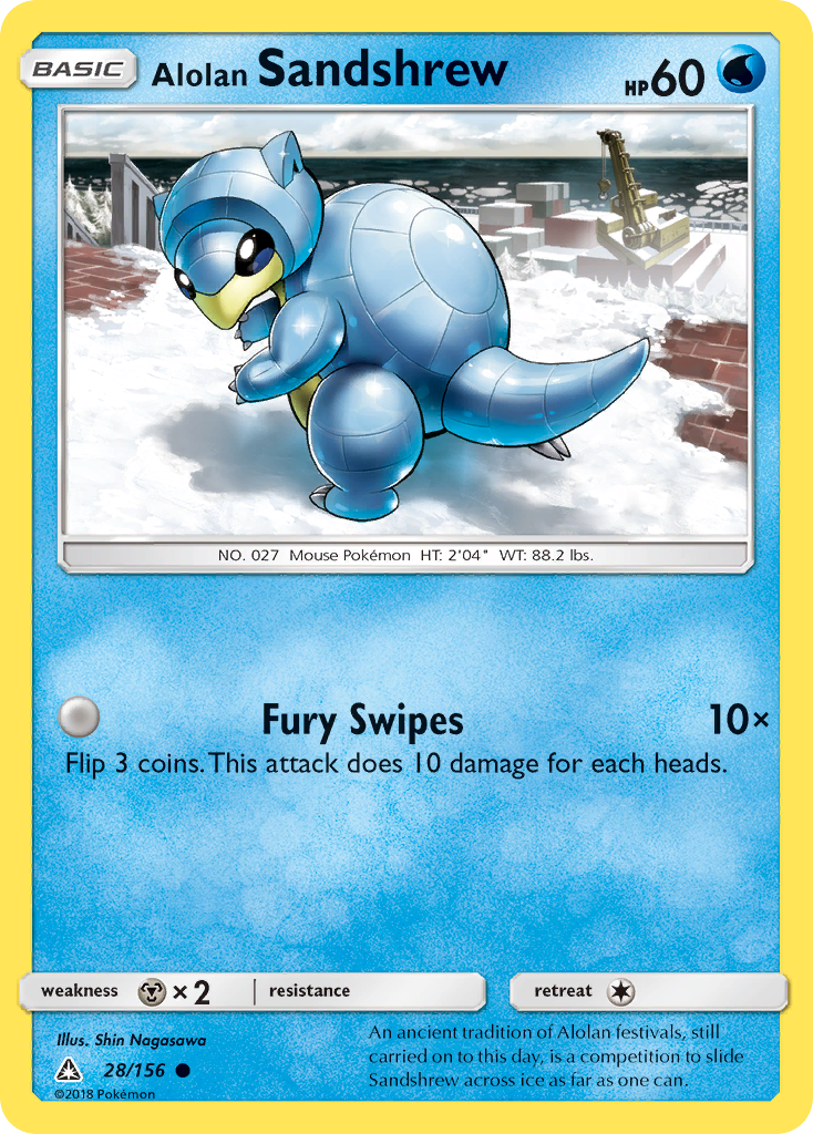 Alolan Sandshrew (28/156) [Sun & Moon: Ultra Prism] | Good Games Adelaide SA