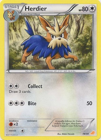 Herdier (19/30) [Black & White: Trainer Kit - Excadrill] | Good Games Adelaide SA