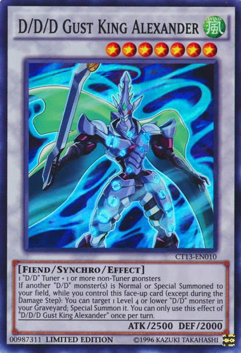 D/D/D Gust King Alexander [CT13-EN010] Super Rare | Good Games Adelaide SA