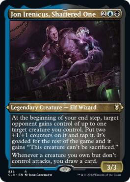 Jon Irenicus Shattered One Foil Etched 536 (Commander Legends: Battle for Baldur's Gate)  - Foil | Good Games Adelaide SA