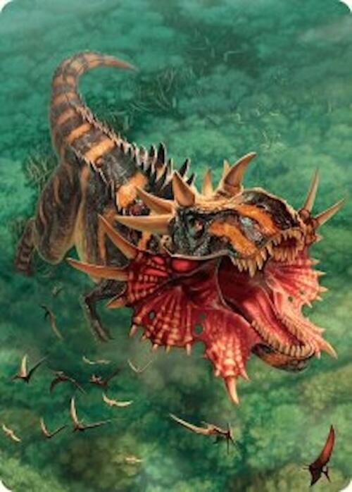 Gigantosaurus Art Card 53 54 53 (Art Series: Foundations)  | Good Games Adelaide SA