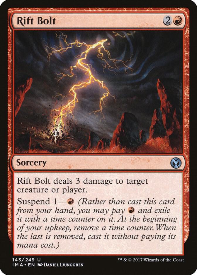 Rift Bolt 143 (Iconic Masters)  | Good Games Adelaide SA