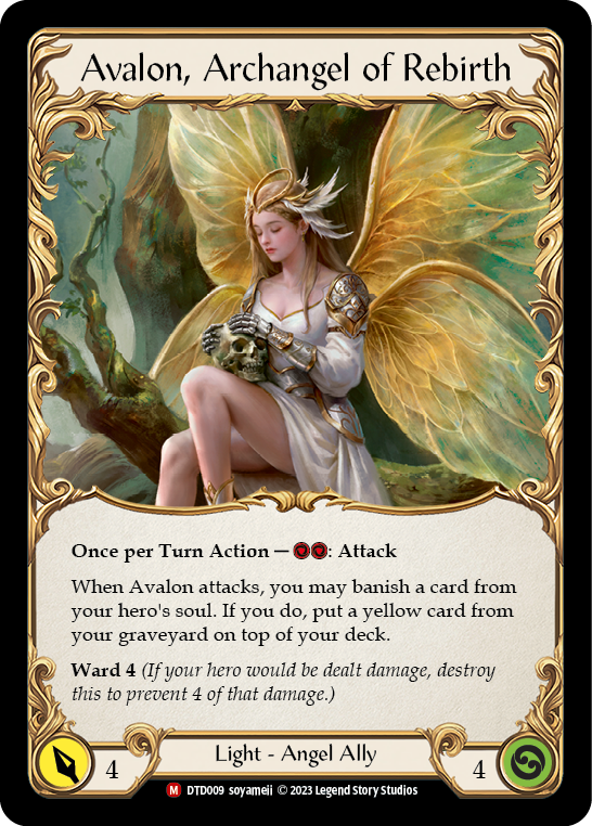 Figment of Rebirth // Avalon, Archangel of Rebirth [DTD009] (Dusk Till Dawn) | Good Games Adelaide SA
