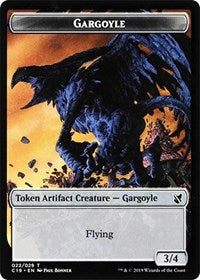 Gargoyle // Egg Double-sided Token [Commander 2019 Tokens] | Good Games Adelaide SA