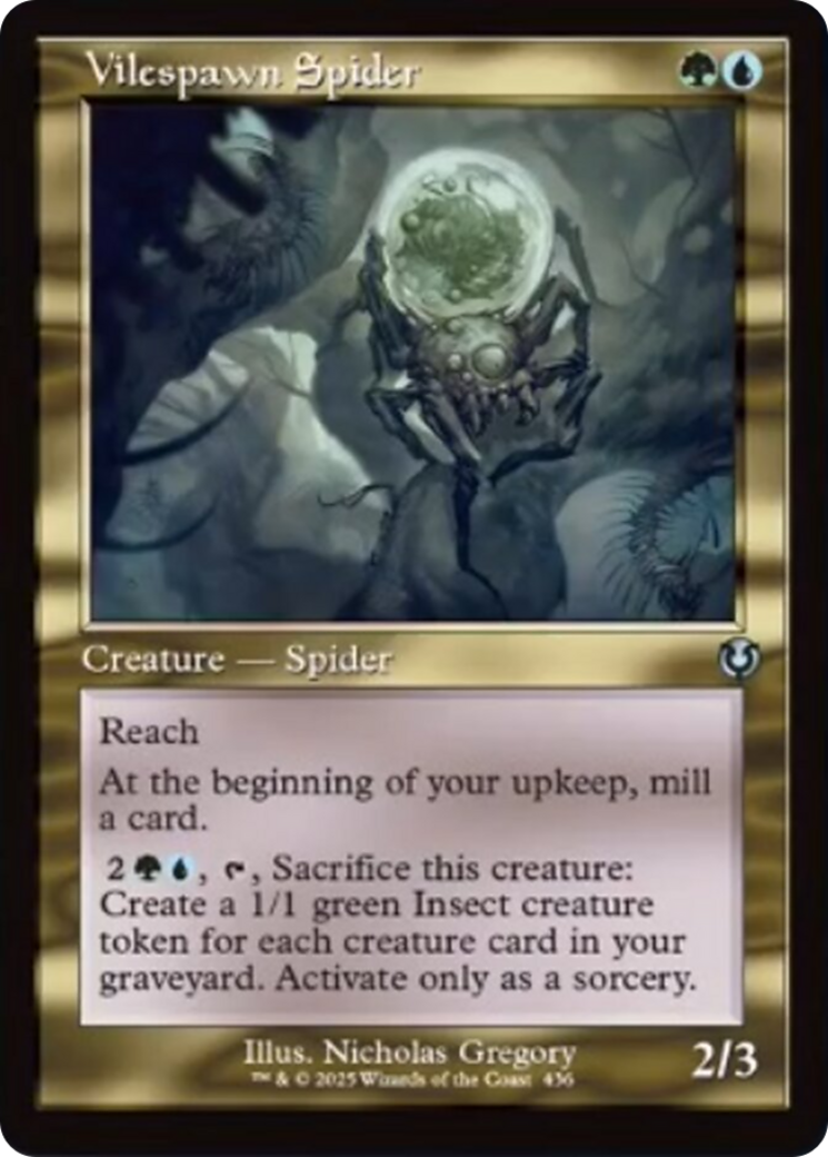 Vilespawn Spider (Retro Frame) [Innistrad Remastered] | Good Games Adelaide SA