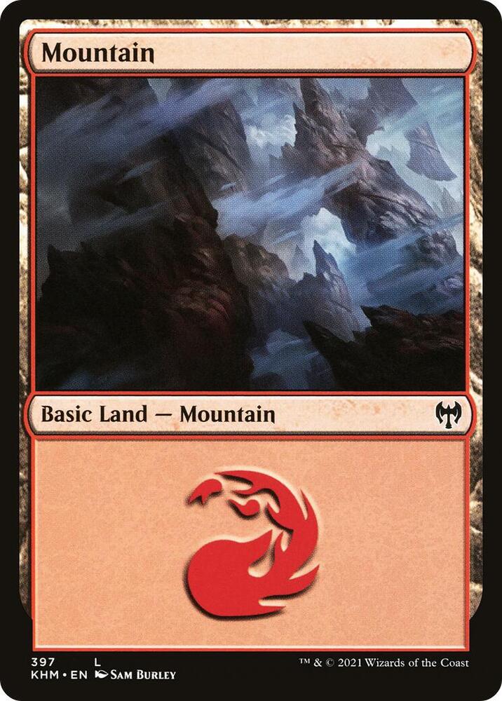 Mountain 397 (Kaldheim)  - Foil | Good Games Adelaide SA