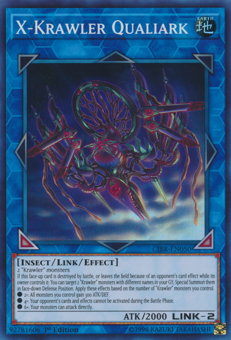 X-Krawler Qualiark [CIBR-EN050] Super Rare | Good Games Adelaide SA
