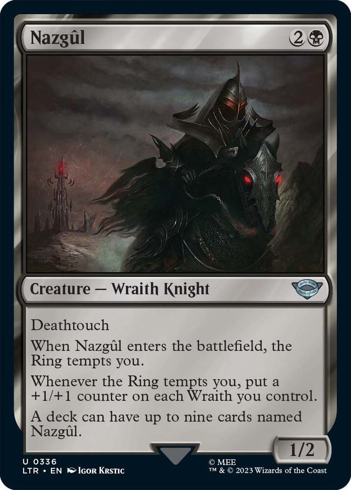 Nazgûl 336 (Universes Beyond: The Lord of the Rings: Tales of Middle-earth)  - Foil | Good Games Adelaide SA