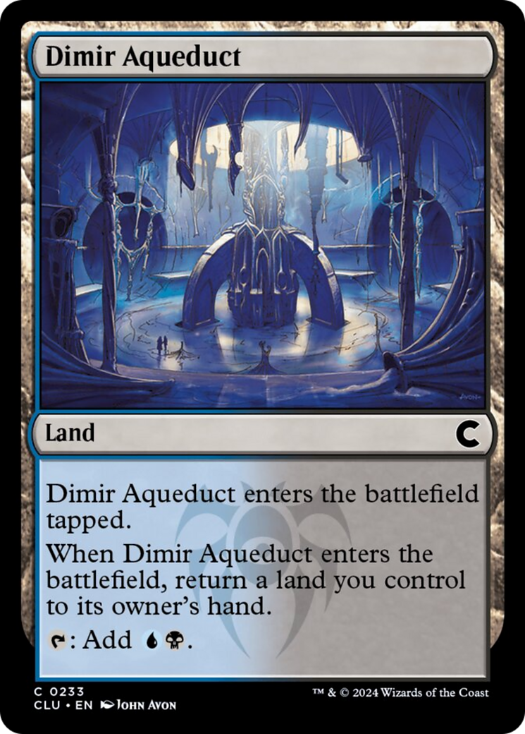 Dimir Aqueduct [Ravnica: Clue Edition] | Good Games Adelaide SA
