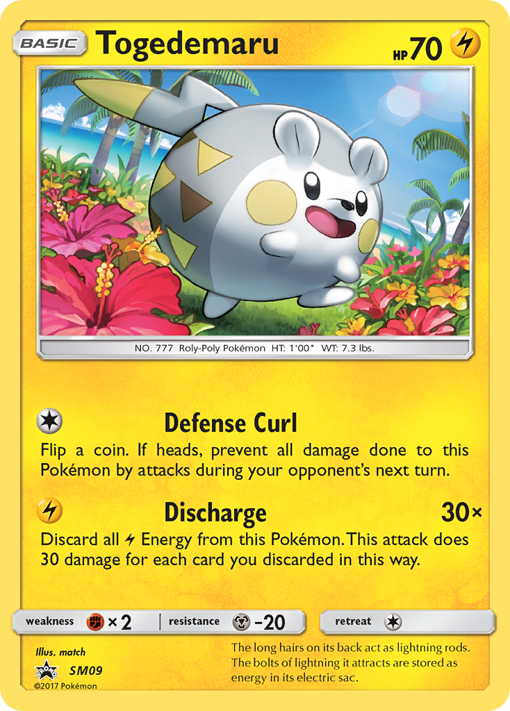 Togedemaru (SM09) [Sun & Moon: Black Star Promos] | Good Games Adelaide SA