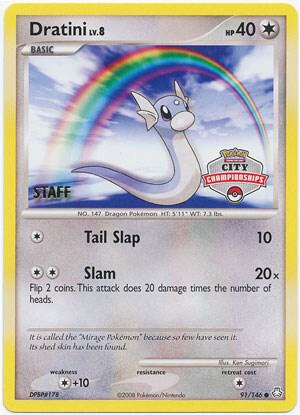 Dratini 91 146 City Championships Staff 091/146 (League & Championship Cards)  | Good Games Adelaide SA