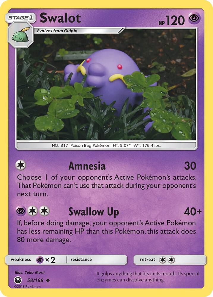 Swalot 58/168 (SM - Celestial Storm)  | Good Games Adelaide SA