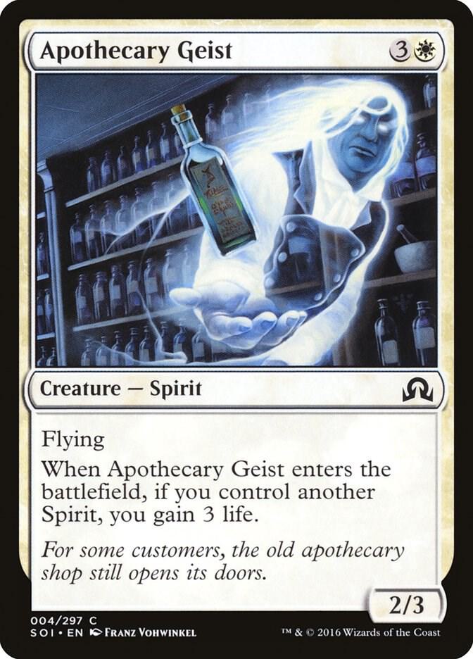 Apothecary Geist 4 (Shadows over Innistrad)  - Foil | Good Games Adelaide SA