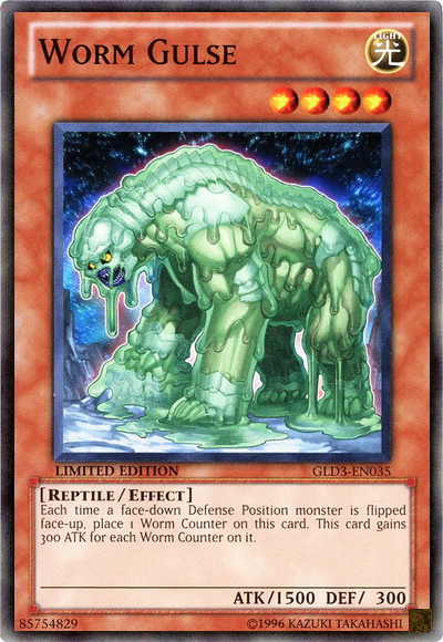 Worm Gulse [GLD3-EN035] Common | Good Games Adelaide SA