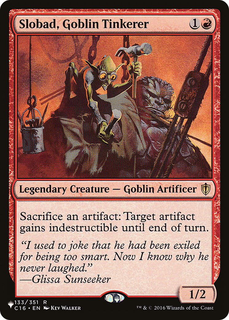 Slobad, Goblin Tinkerer [The List] | Good Games Adelaide SA