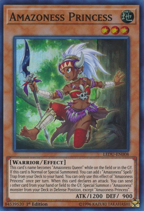 Amazoness Princess [LEDU-EN008] Super Rare | Good Games Adelaide SA