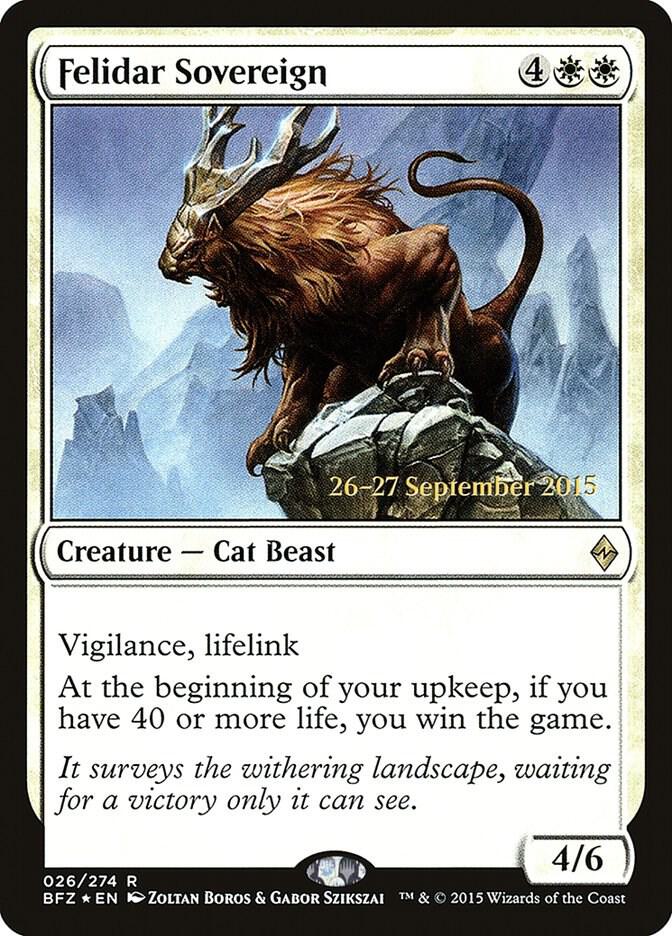 Felidar Sovereign 26 (Prerelease Cards)  - Foil | Good Games Adelaide SA