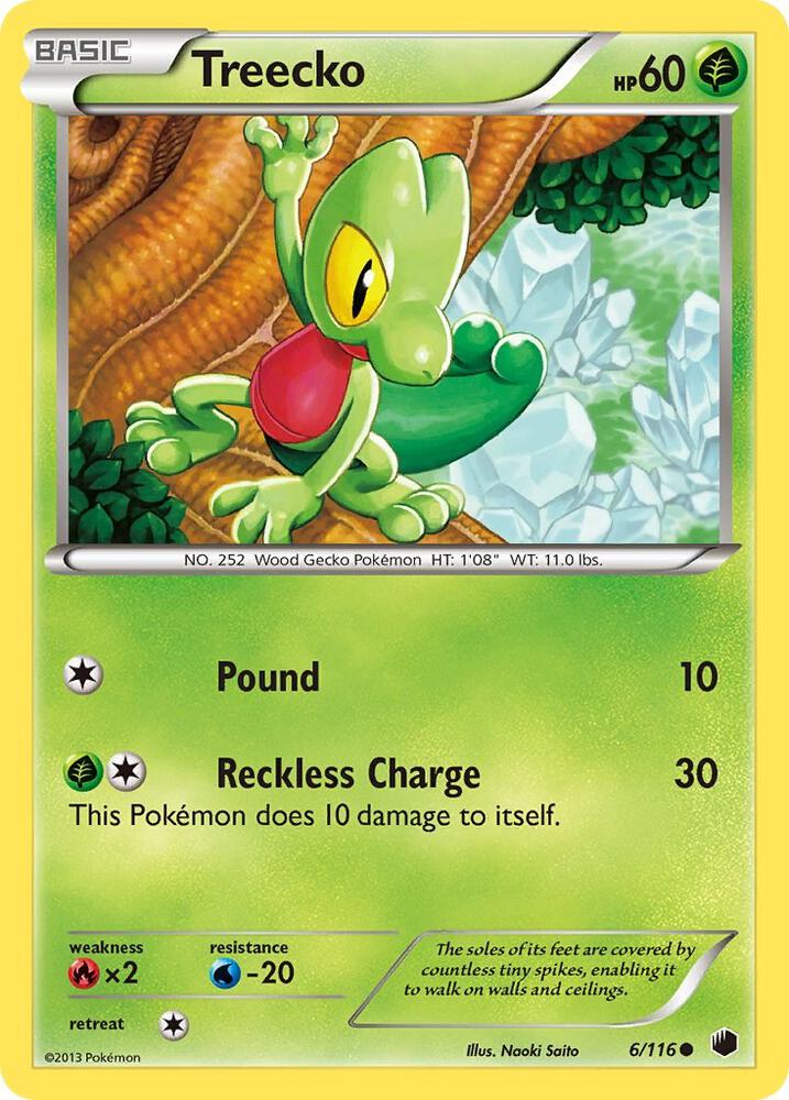 Treecko 6/116 (Plasma Freeze)  | Good Games Adelaide SA
