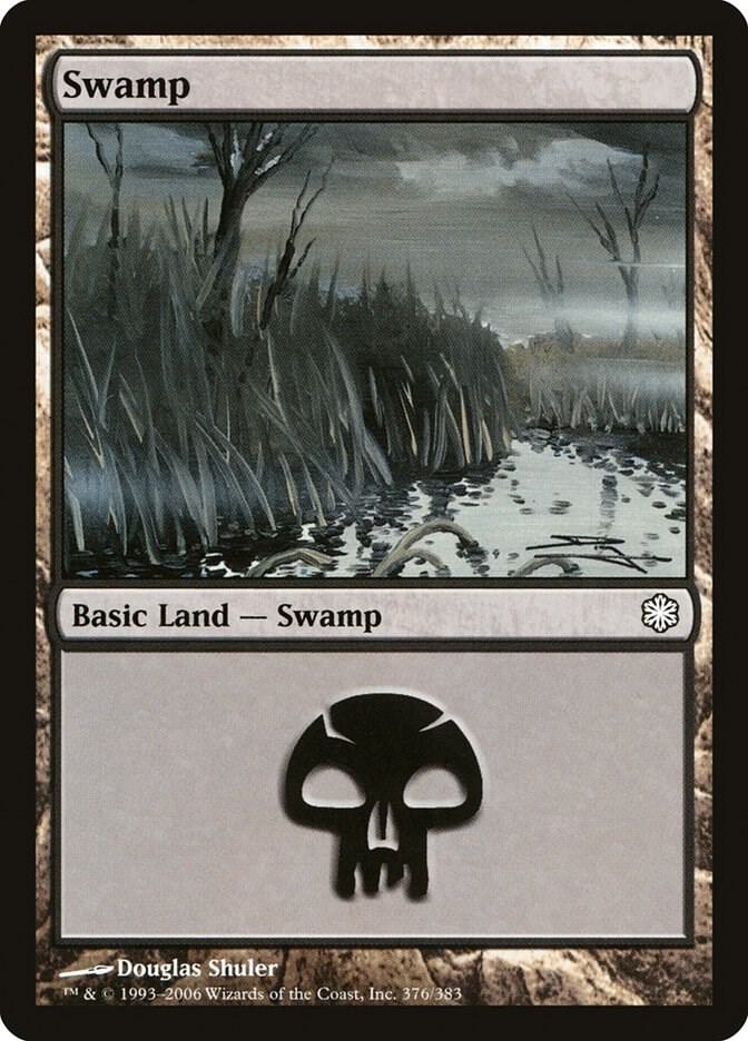 Swamp 376 (Coldsnap Theme Deck Reprints)  | Good Games Adelaide SA