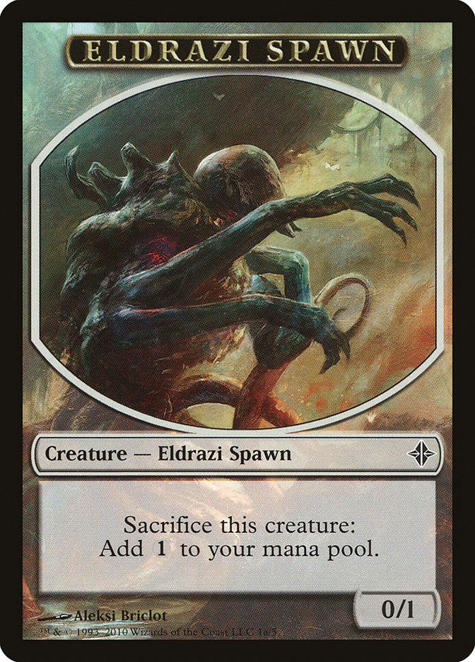 Eldrazi Spawn (1a/5) [Rise of the Eldrazi Tokens] | Good Games Adelaide SA