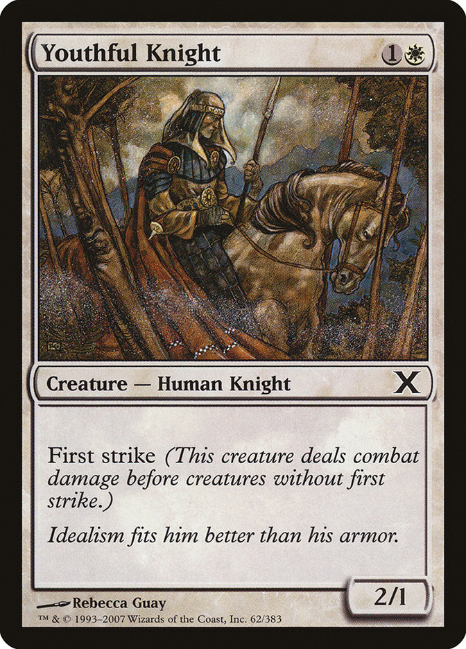 Youthful Knight [Tenth Edition] | Good Games Adelaide SA