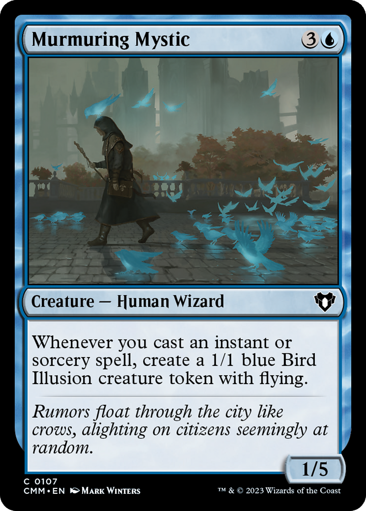 Murmuring Mystic [Commander Masters] | Good Games Adelaide SA