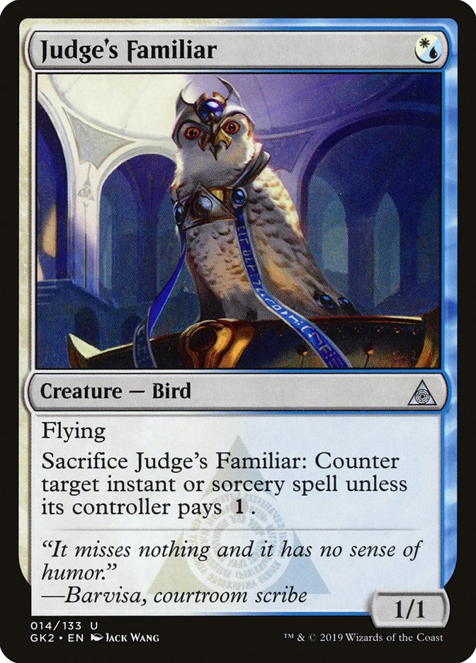 Judge's Familiar [Ravnica Allegiance Guild Kit] | Good Games Adelaide SA