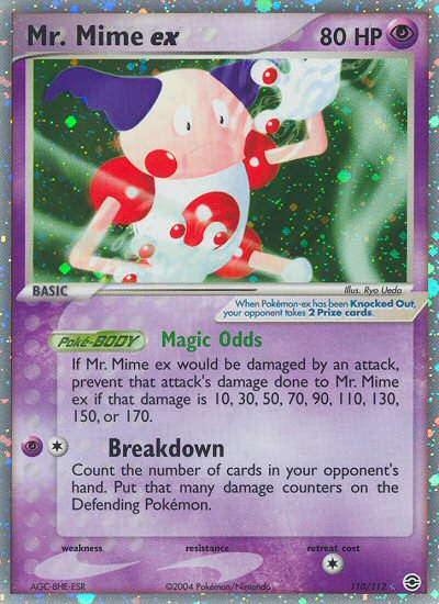 Mr. Mime ex (110/112) [EX: FireRed & LeafGreen] | Good Games Adelaide SA