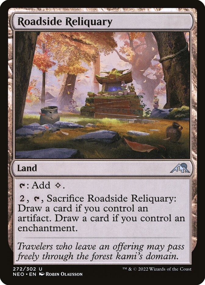 Roadside Reliquary 272 (Kamigawa: Neon Dynasty)  - Foil | Good Games Adelaide SA