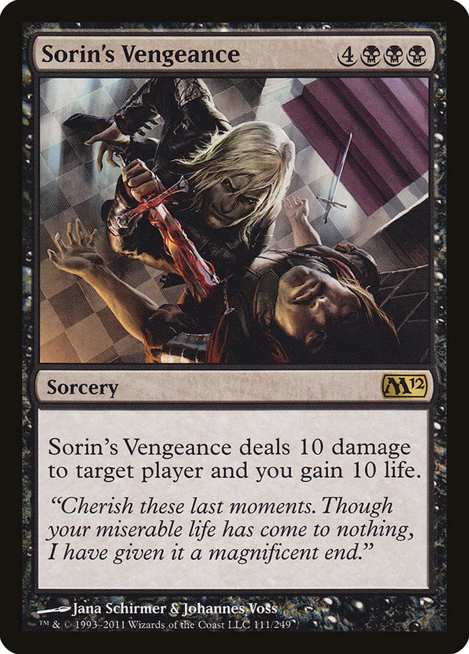 Sorin's Vengeance [Magic 2012] | Good Games Adelaide SA