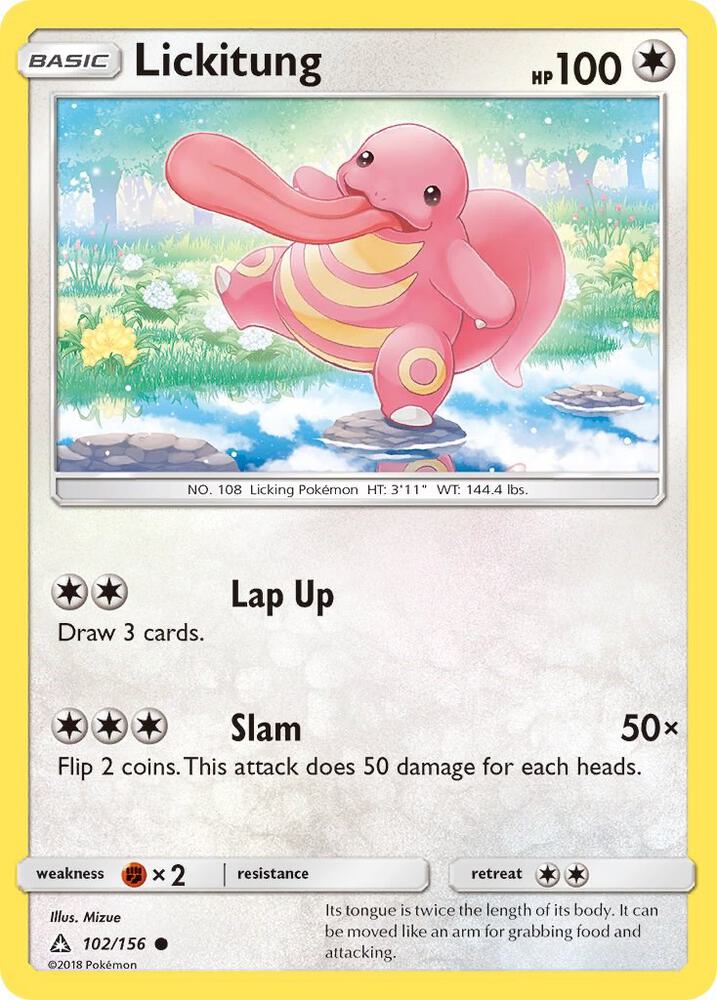 Lickitung 102/156 (SM - Ultra Prism)  | Good Games Adelaide SA