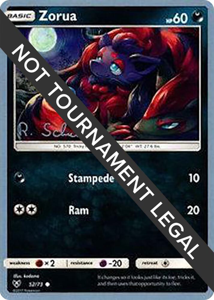 Zorua 2018 Robin Schulz 52/73 (World Championship Decks)  | Good Games Adelaide SA