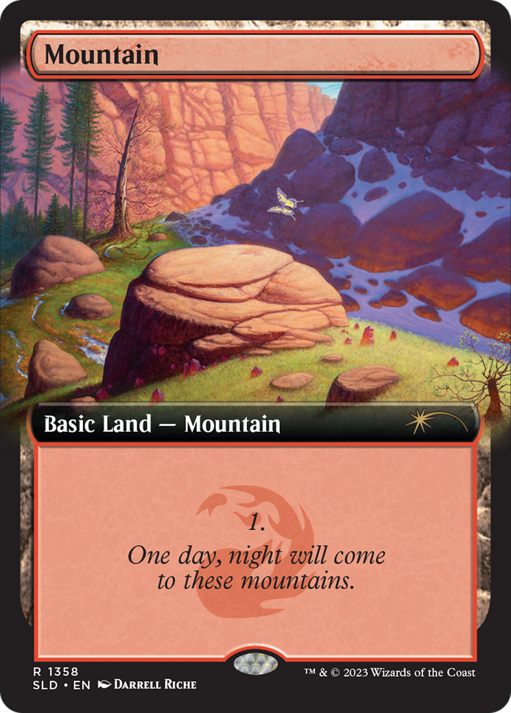 Mountain (1358) [Secret Lair Drop Series] | Good Games Adelaide SA