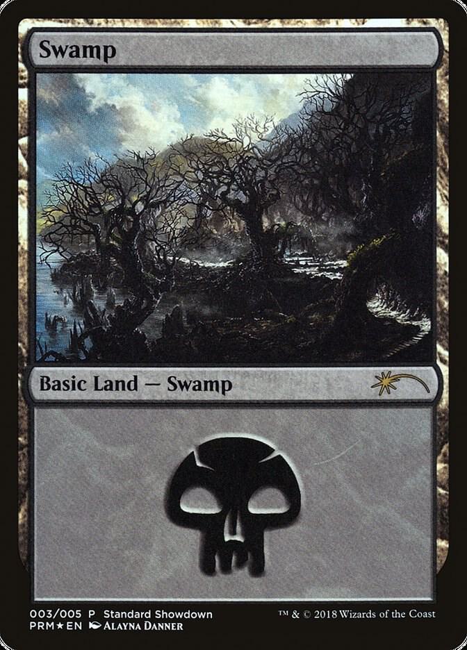 Swamp 3 (Standard Showdown Promos)  - Foil | Good Games Adelaide SA