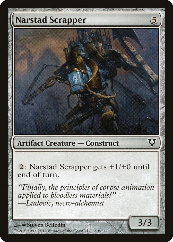 Narstad Scrapper 218 (Avacyn Restored)  - Foil | Good Games Adelaide SA