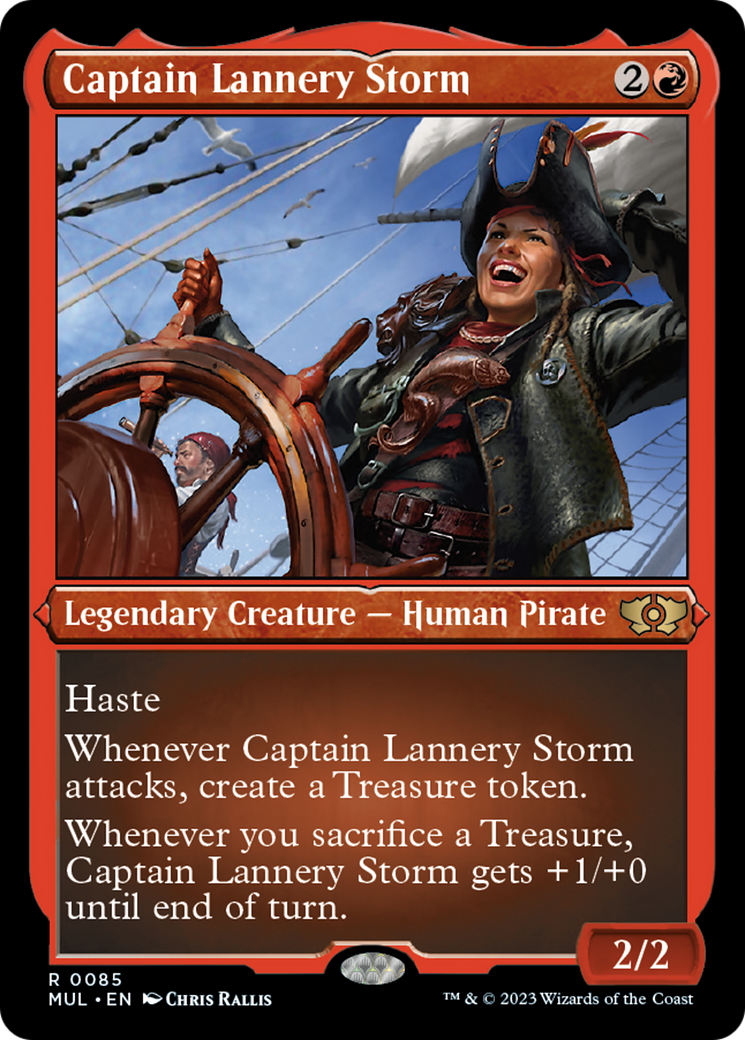 Captain Lannery Storm (Foil Etched) [Multiverse Legends] | Good Games Adelaide SA