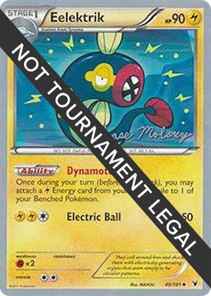 Eelektrik 2012 Chase Moloney 40/101 (World Championship Decks)  | Good Games Adelaide SA