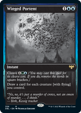 Winged Portent [Innistrad: Double Feature] | Good Games Adelaide SA