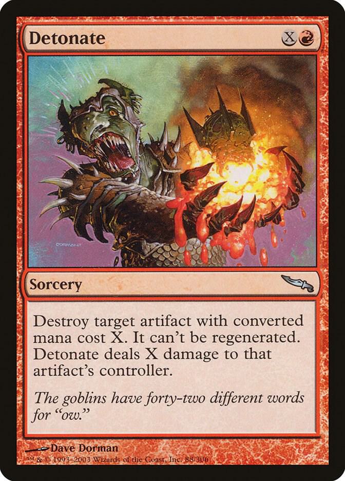 Detonate 88 (Mirrodin)  - Foil | Good Games Adelaide SA