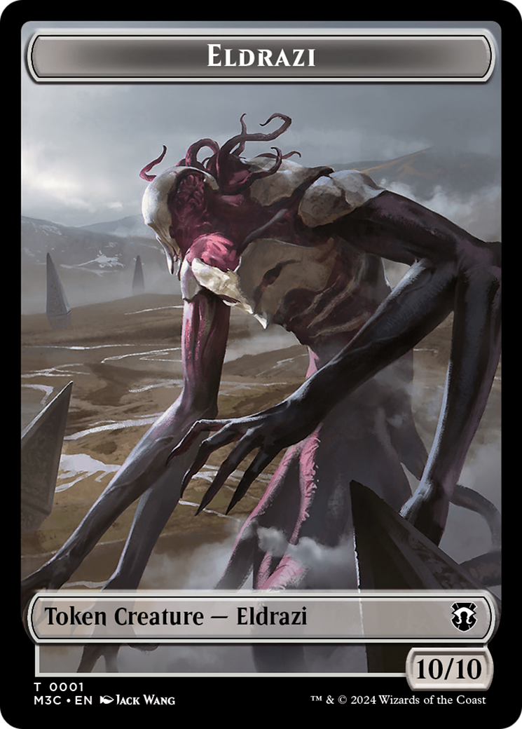 Eldrazi // Spirit Double-Sided Token [Modern Horizons 3 Commander Tokens] | Good Games Adelaide SA