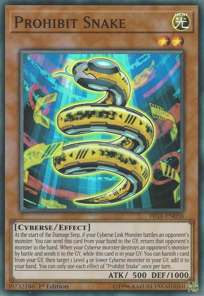 Prohibit Snake [FIGA-EN038] Super Rare | Good Games Adelaide SA